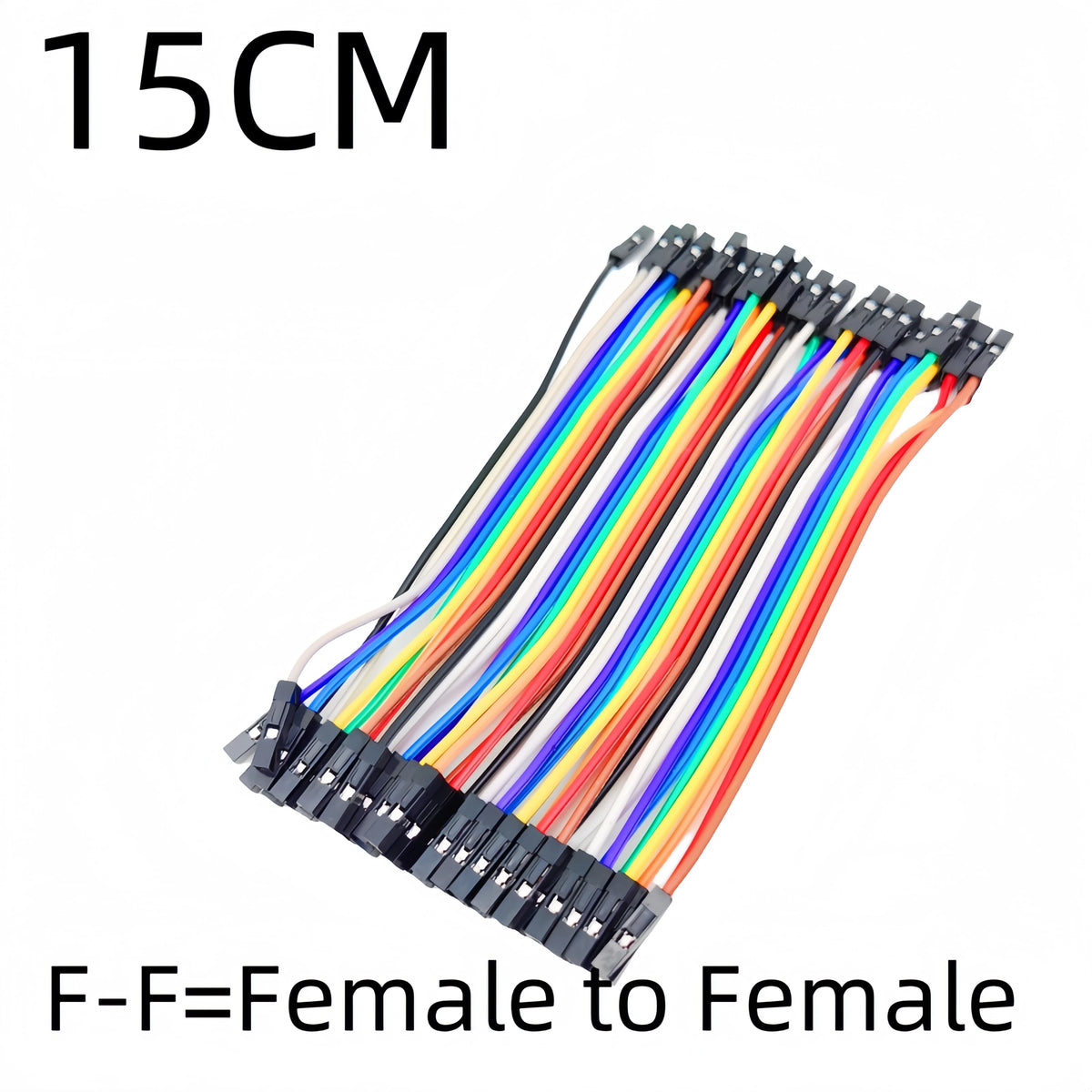 40-120pcs Dupont Line 10CM 20CM 30CM 40Pin Male to Male + Male to Female Female to Female Jumper Wire Dupont Cable for  DIY KIT Pi-Mart