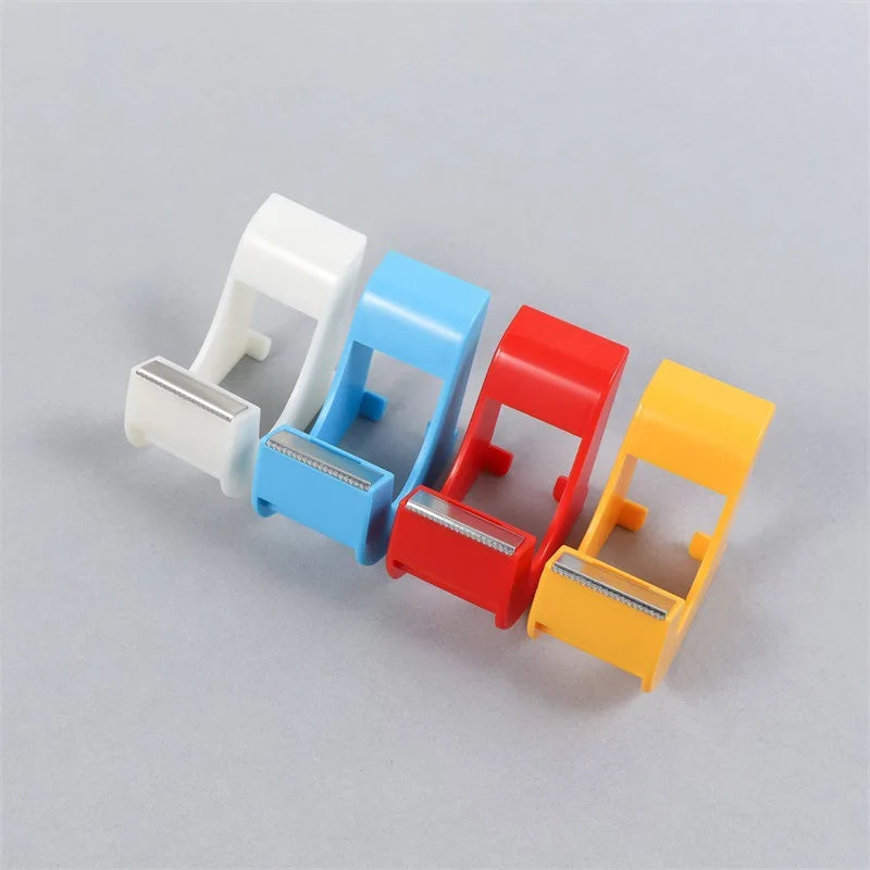 Mini Handheld Tape Dispenser With Cutter Portable Small Tape Holder For Desk Office School Home Desktop Stationery Cutting Tool Pi-Mart