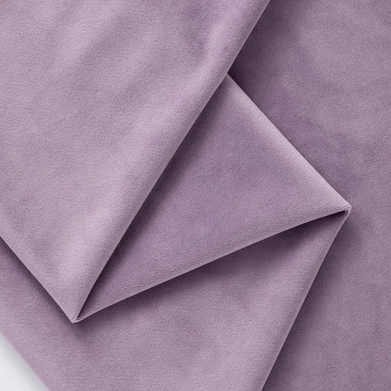 Velvet Fabric Thicken Dutch Velvet Short Plush for Upholstery Cushion Sofa Table Runners by Half Meter Pi-Mart
