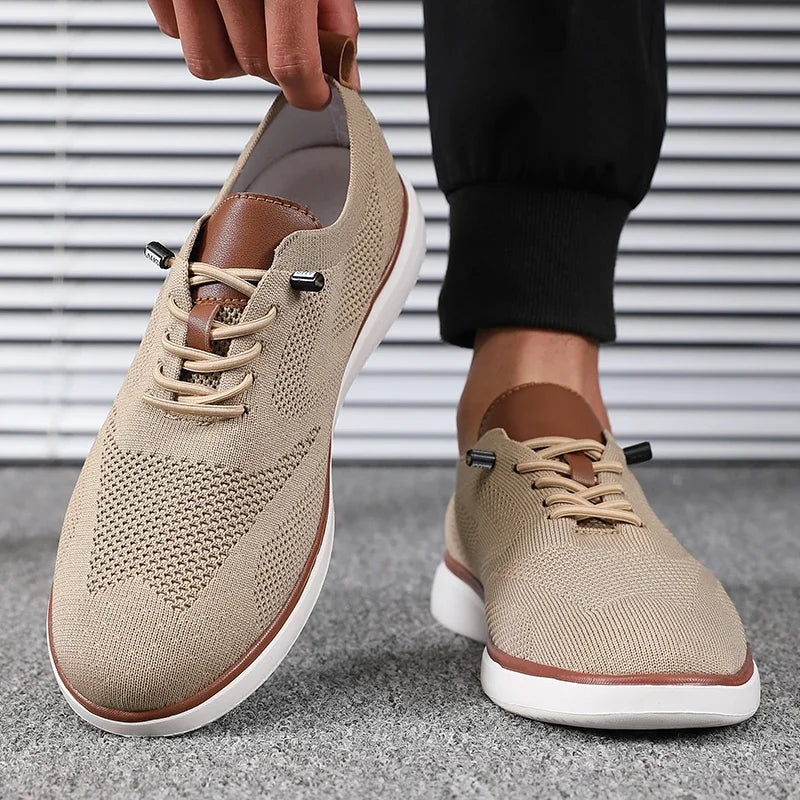 Men's Lightweight Knitted Shoes Comfortable All Day Long Have Excellent Fit Walking Shoes Suitable for Daily Wear Hiking Shoes Pi-Mart