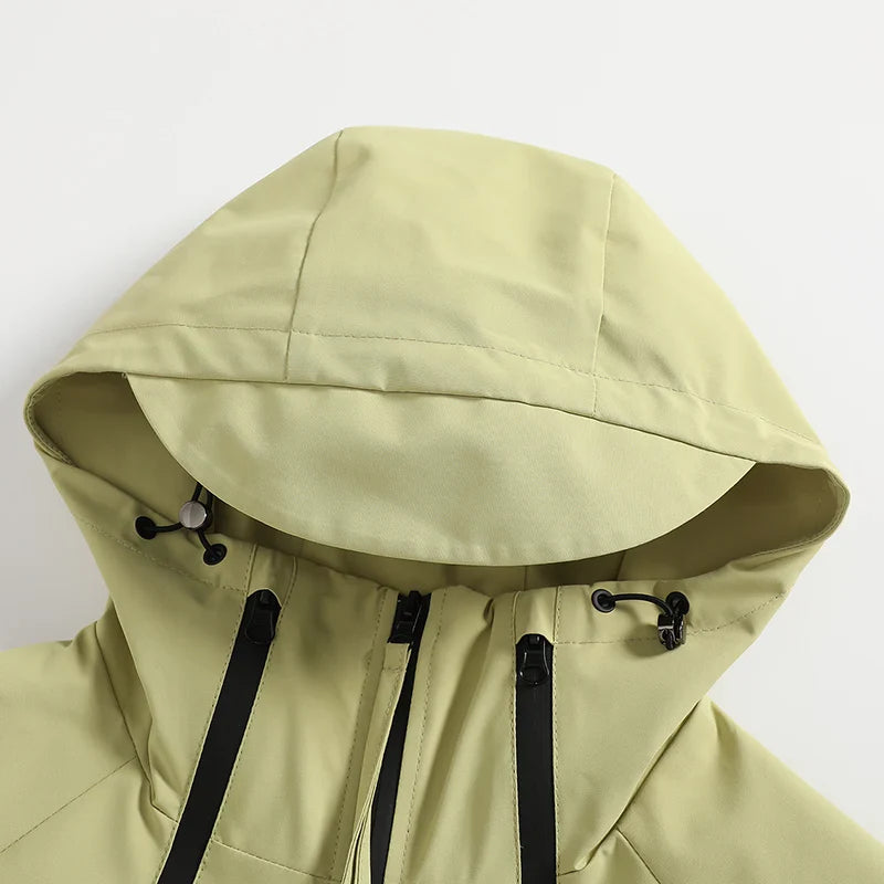 CHRLCK Women Waterproof Hiking 3IN1 Jackets Winter Warm Windproof Windbreakers Women Camping Trekking Thin Jacket Woman LadyShow.Store
