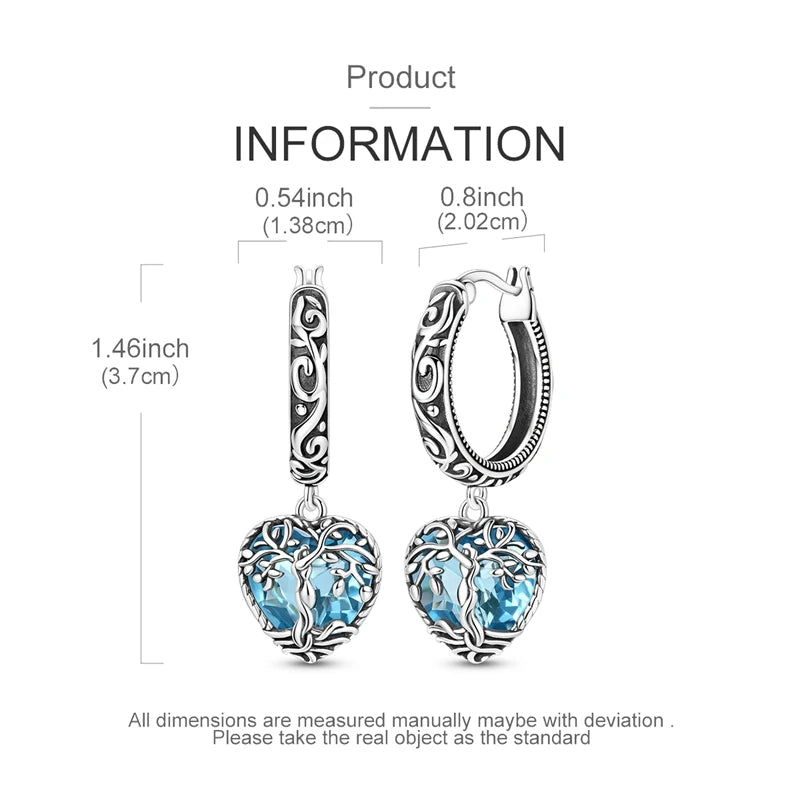 Genuine 925 Sterling Silver Love Feather Earrings Fit Original Charms Hoop For Women Girls Stud Earring Fine Jewelry Gifts Pi-Mart