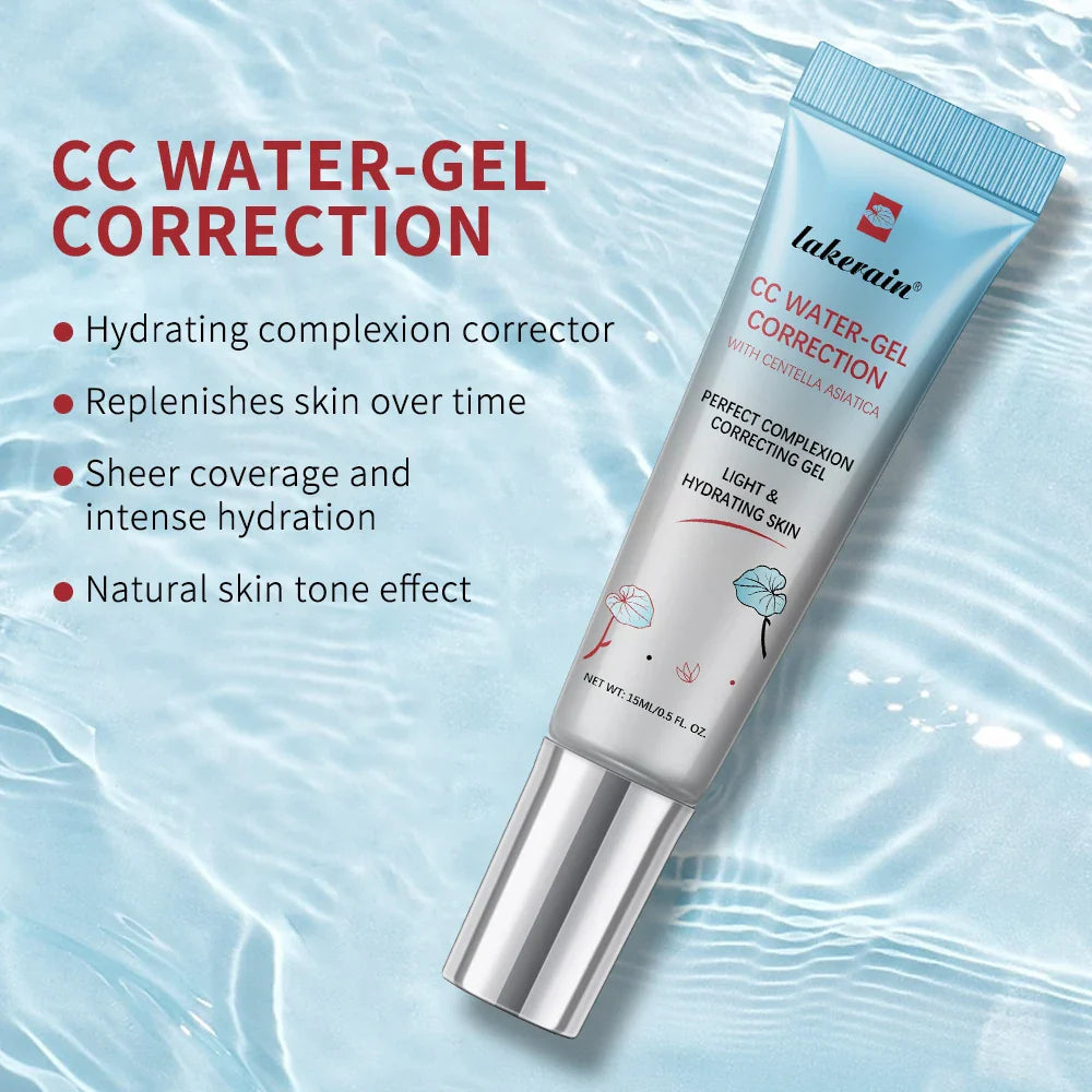 CC Cream Color Changing Liquid Foundation Centella Korean High Coverage Foundation Foundation Cream for Face Base Makeup Tri Light Beauty
