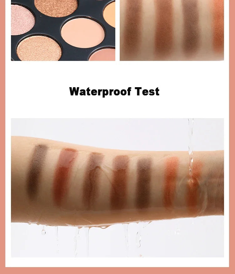 35 Color Eyeshadow Tray Daily Makeup Matte Lasting Nightclub Eyeshadow Pearl Fine Shimmer Waterproof Is Not Easy To Faint Pi-Mart