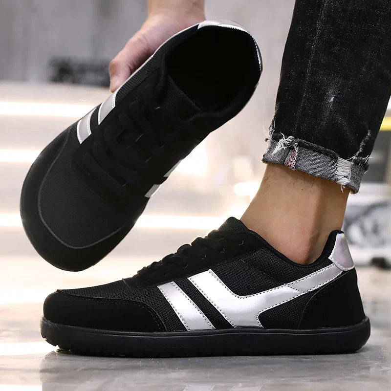 Wide Shoes Anti Slip Lightweight Breathable Running Shoes Minimalist Barefoot Cross Training Shoe Anti Slip Toe Walking Shoes Pi-Mart