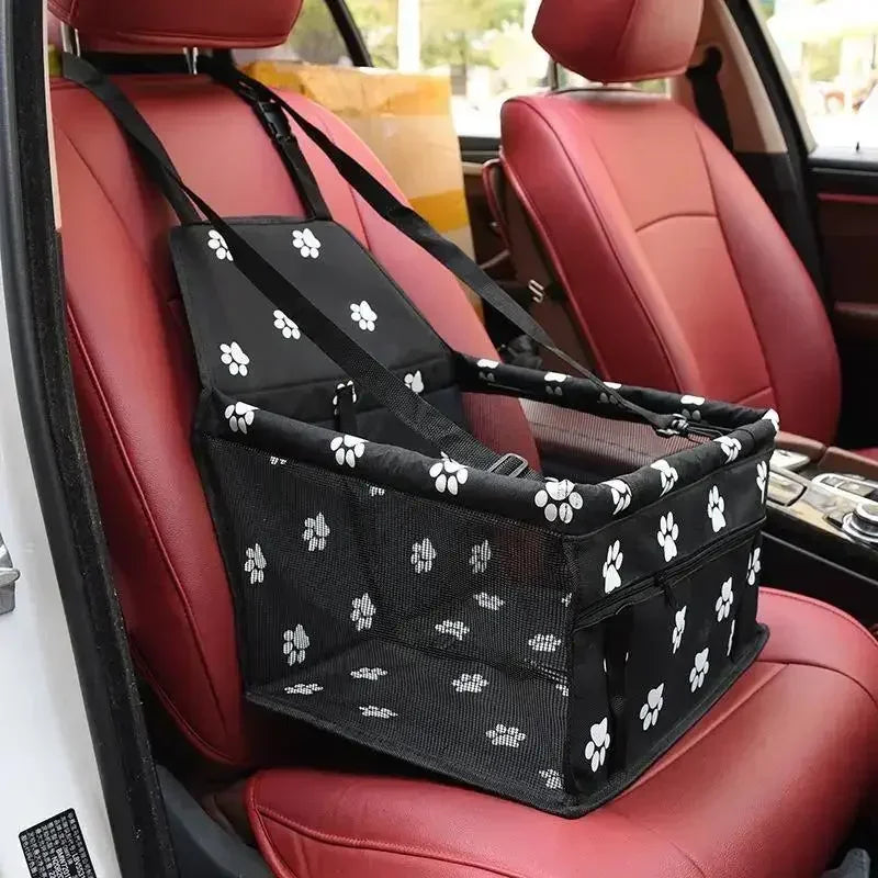 2025 High Quality Breathable Pets Carrier Car Seat Basket Safe Travel Carrier House Kennel Puppy Handbag Outdoor Pet Supplies Pi-Mart