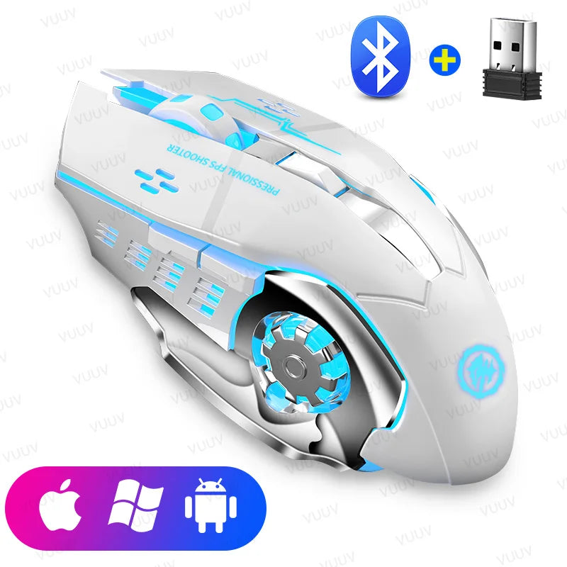 Wireless Gaming Mouse Bluetooth