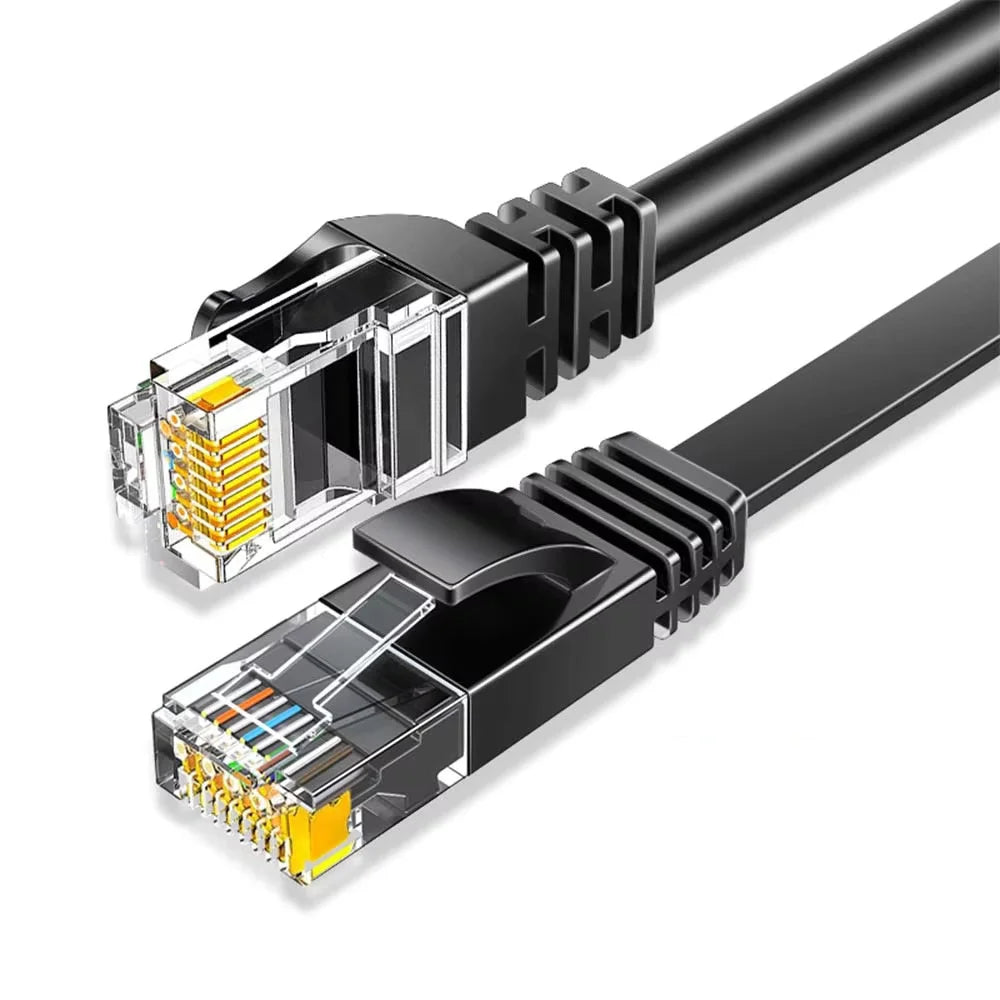 Ethernet Cable Cat6 Gigabit High Speed 1000Mbps Internet Cable RJ45 Shielded Network LAN Cord for Laptop Router PC PS5 4 3 Xbox Pi-Mart