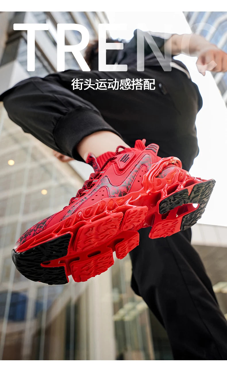 Casual Men's Sneakers Breathable Luxury Trainer Race Shoes Fashion Running Tenis for Men And Women Pi-Mart
