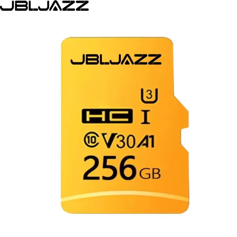 High Speed Micro TF SD Card 128GB 256GB Class 10 U3 V30 Up to 100MB/s for Camera Drone Driving Recorder Waterproof Memory Card Pi-Mart