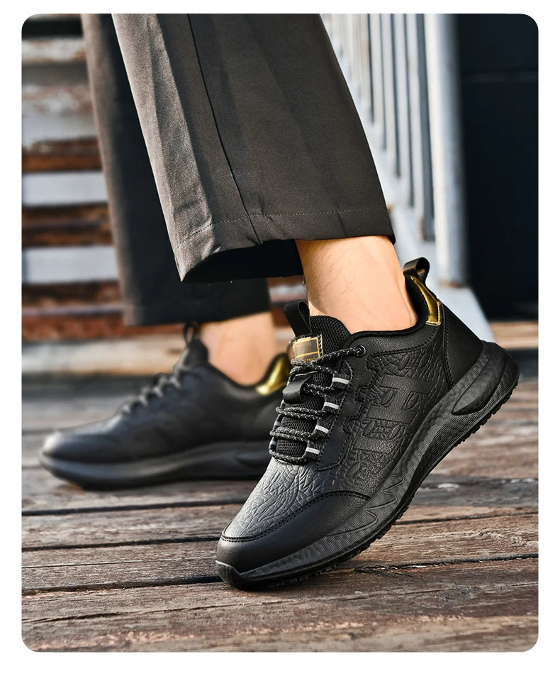 Hotel Chef shoes four seasons new non-slip oil-proof waterproof kitchen work shoes men's fashion casual outdoor breathable shoes Pi-Mart