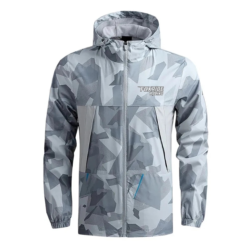 FOXRIDE RACING Men's Windbreaker Cycling Road Mountain Bike Jackets Man Chubasquero Ciclismo Hombre Bicycle Clothing MTB Jacket Pi-Mart