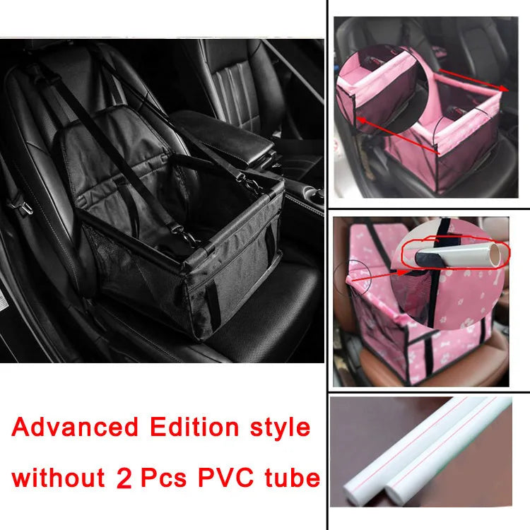 2025 High Quality Breathable Pets Carrier Car Seat Basket Safe Travel Carrier House Kennel Puppy Handbag Outdoor Pet Supplies Pi-Mart