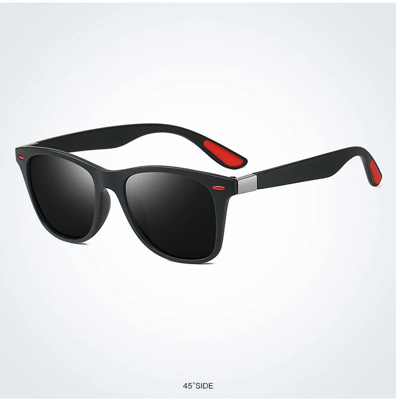 1-2-3PCS Fashion Vintage Square Unisex Driving Fishing Sunglasses Men Women Luxury Brand Designer Sun Glasses Anti-Glare Eyewear Pi-Mart