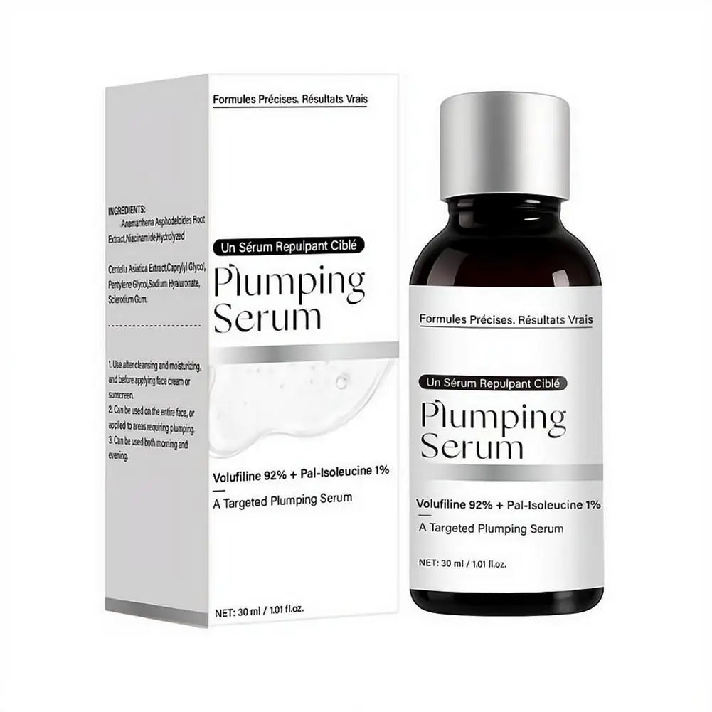 Volufiline 92% + Pal-Isoleucine 1% Plumping Serum with Niacinamide Plumping Anhydrous Skin Radiance Boosting Facial Serum 30ml Pi-Mart