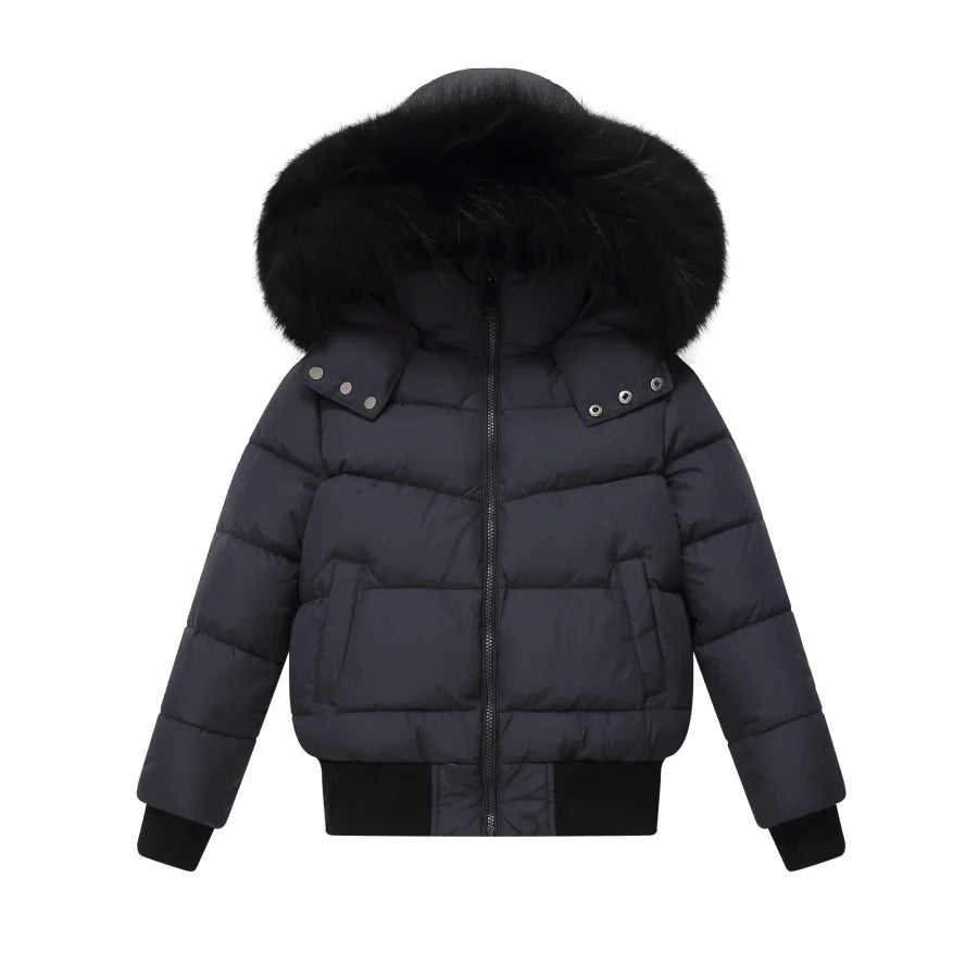AP 2025 winter design waterproof fabric children down coat for girls and boys clothes Pi-Mart