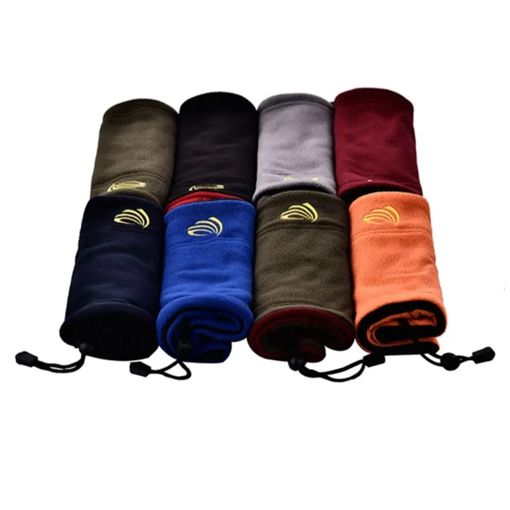 Fashion Winter Camping Warm Fleece Neck Gaiter Ski Tube Scarf Snowboard Face MaskFor Men Women Outdoor Cycling Cold-proof Collar Pi-Mart