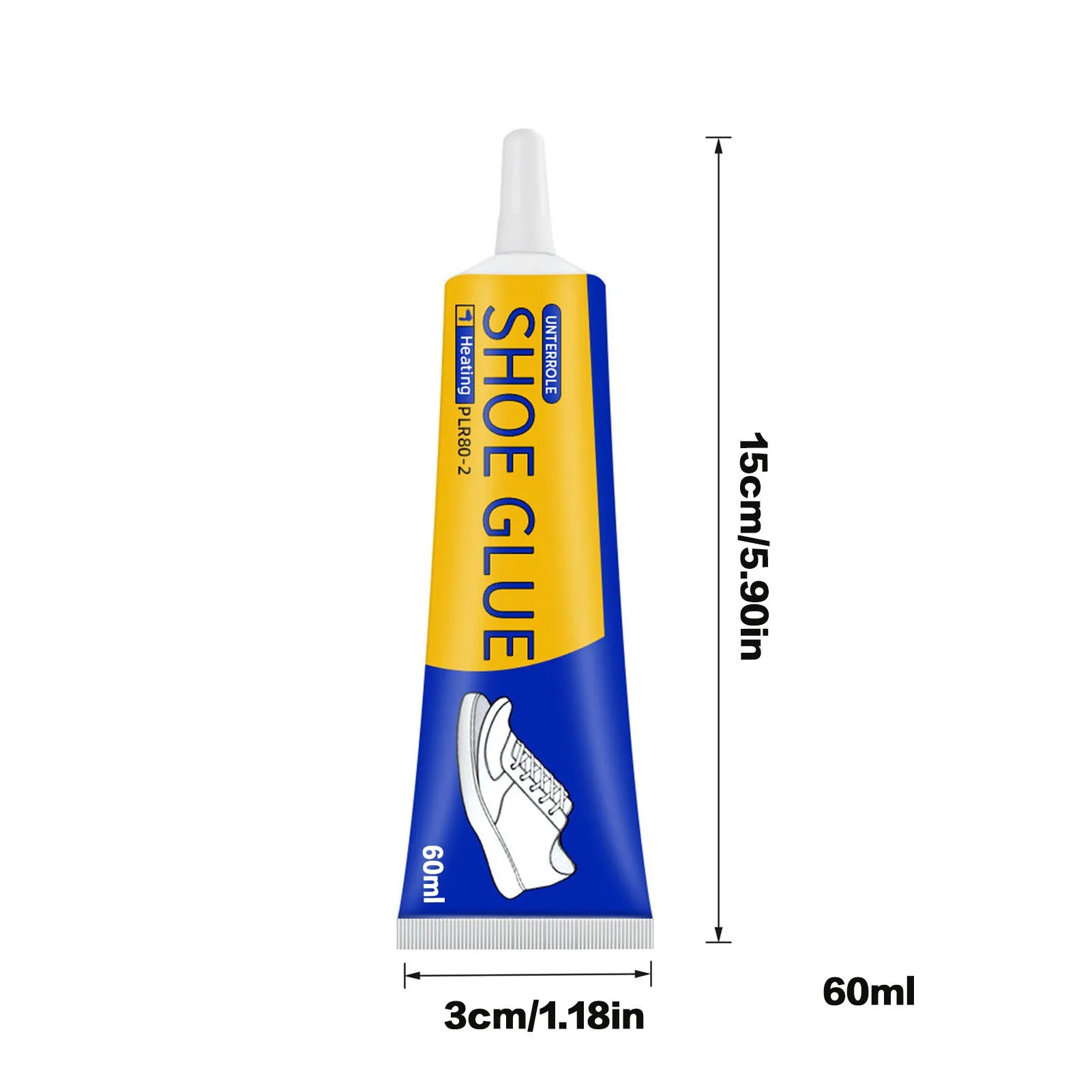 1/2/3pcs 60ml Strong Shoe Repair Glue Quick-drying Universal Sealant Waterproof Shoe Adhesive Shoemaker Professional Repair Tool LadyShow.Store