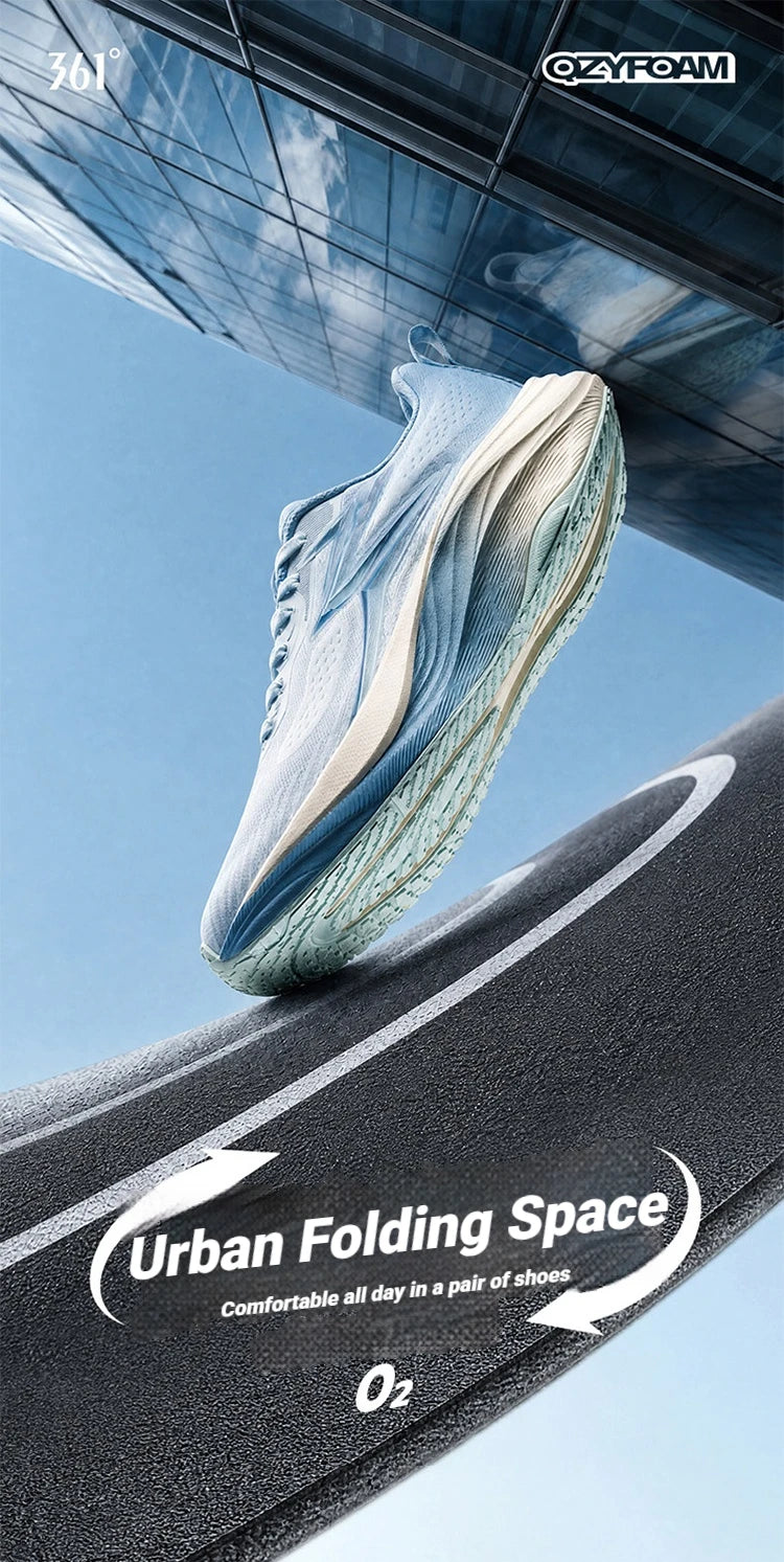 361 Degrees O2 2026 New Professional Men Marathon Training Shoes Lightweight Rebound Durable Male Running Sneakers 672632222 Pi-Mart