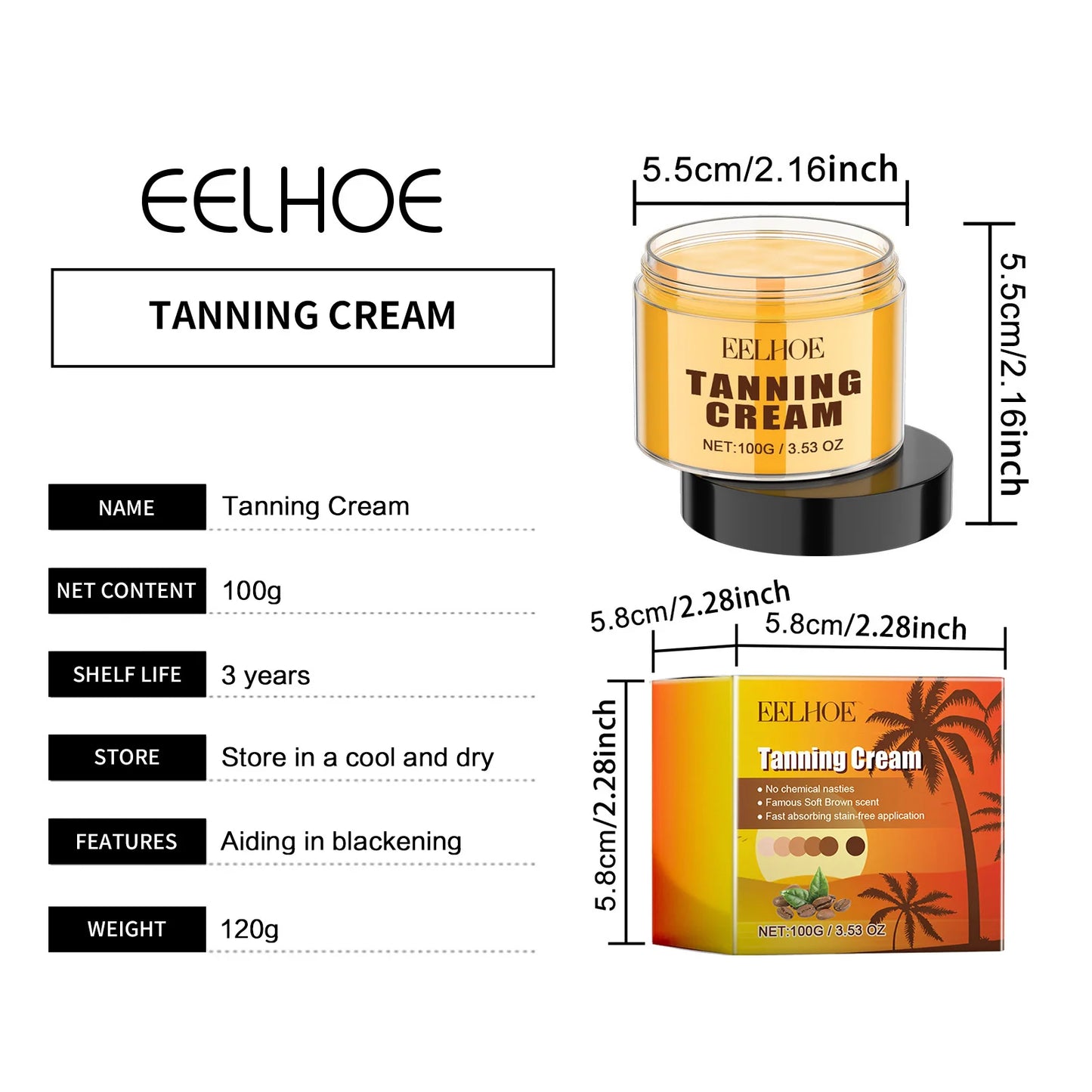 Self Tanning Cream Fake Tan Natural Glow Body Bronzing Nourishing Skin Summer Long Lasting Coloring Bronze Cream Sunless Tanner Pi-Mart