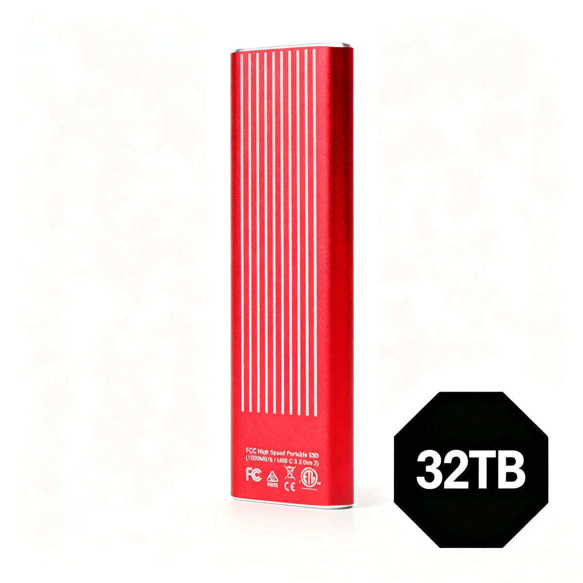 Portable External SSD USB3.2, High Speed 1TB-16TB Solid State Drive, Lightweight Pocket Design for Laptop, Desktop, Mac & Phone Pi-Mart