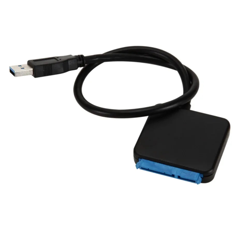 USB 3.0 Adapter Cable for 2.5" 3.5" HDD SSD Hard Drive 5Gbps External Converter with 12V Power Adapter USB 3.0 to SATA Converter Pi-Mart