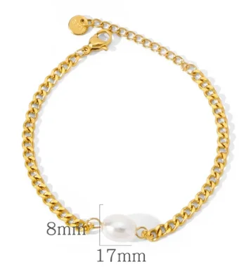 Stainless Steel Bohemian Style Personalized Anklet Pi-Mart