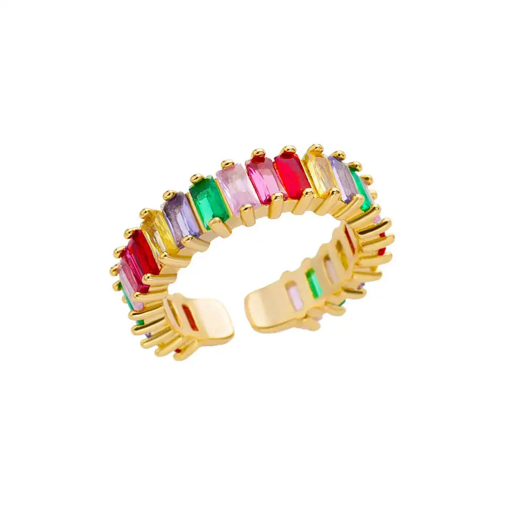 316L Stainless Steel Rings for Women Gold Color Never Fade Luxury Classic rings wedding couple rings Jewelry Free Shipping Pi-Mart