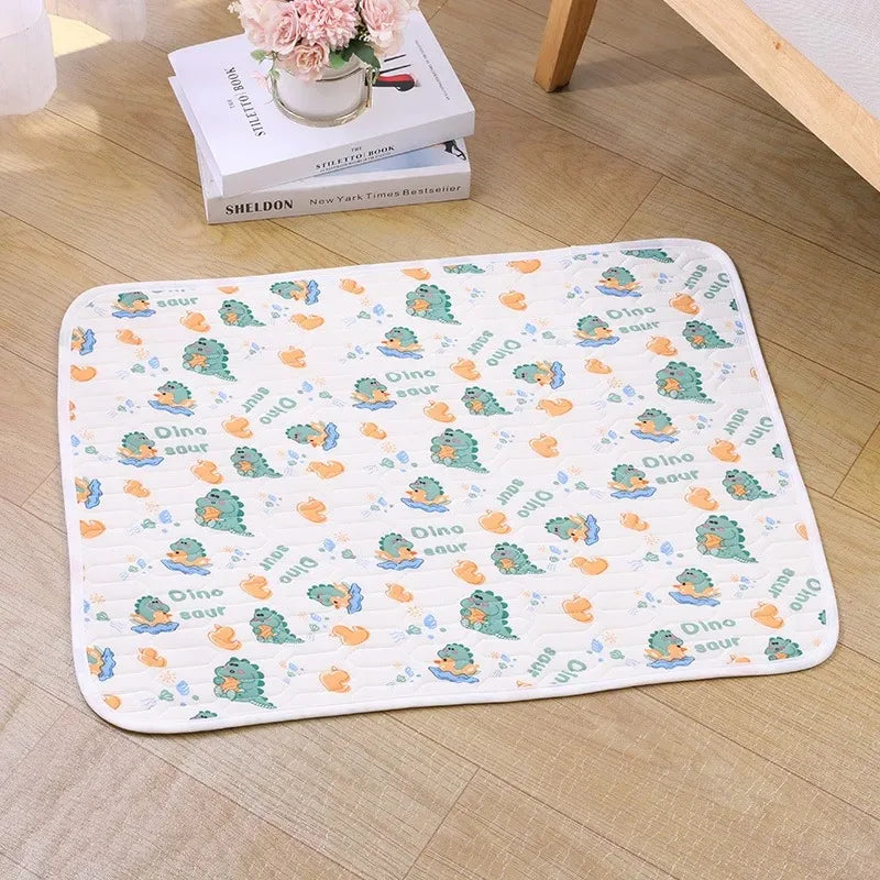 Pet Cooling Mat Ice Silk Latex Dog Cat Cooling Bed Summer Breathable Non-Slip Washable Pet Pad Cold Sleeping Beds Mats Supplies Pi-Mart
