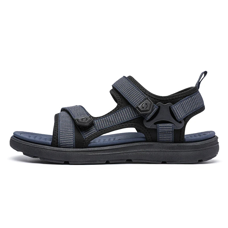 Summer Men Sandals Fashion Leisure Beach Holiday Sandals for Mens Lightweight Shoes New Outdoor Comfortable Casual Sandals Pi-Mart