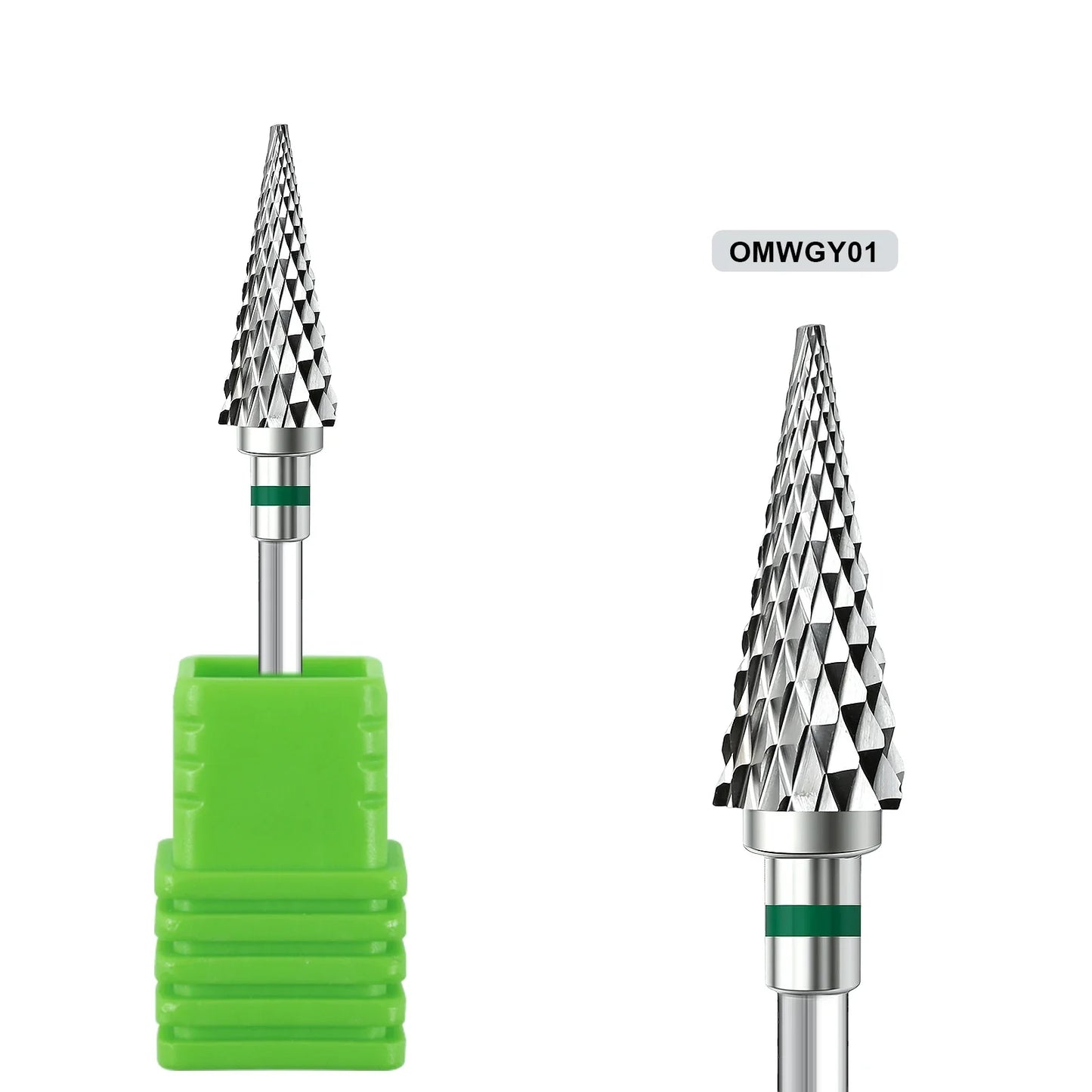 1pcs Tungsten Steel Nail Cuticle Drill Bits Carbide Rotate Electric Ceramic Milling Cutter For Manicure Gel Polish Remover Tri Light Beauty