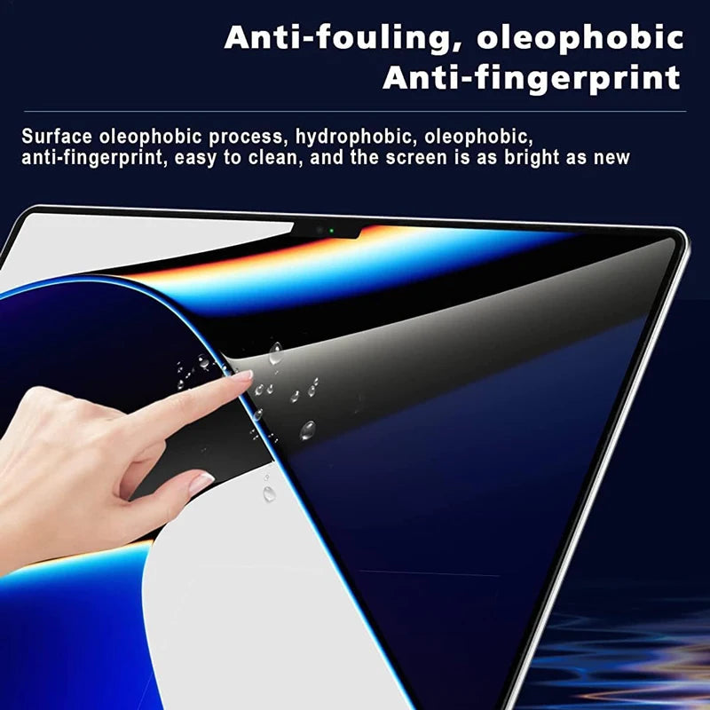 Screen Protector for MacBook HD Soft Film for Air 13 Inch M1 M2 Pro 11 13 14 15 16 Inch Clear Laptop Soft Film Pi-Mart