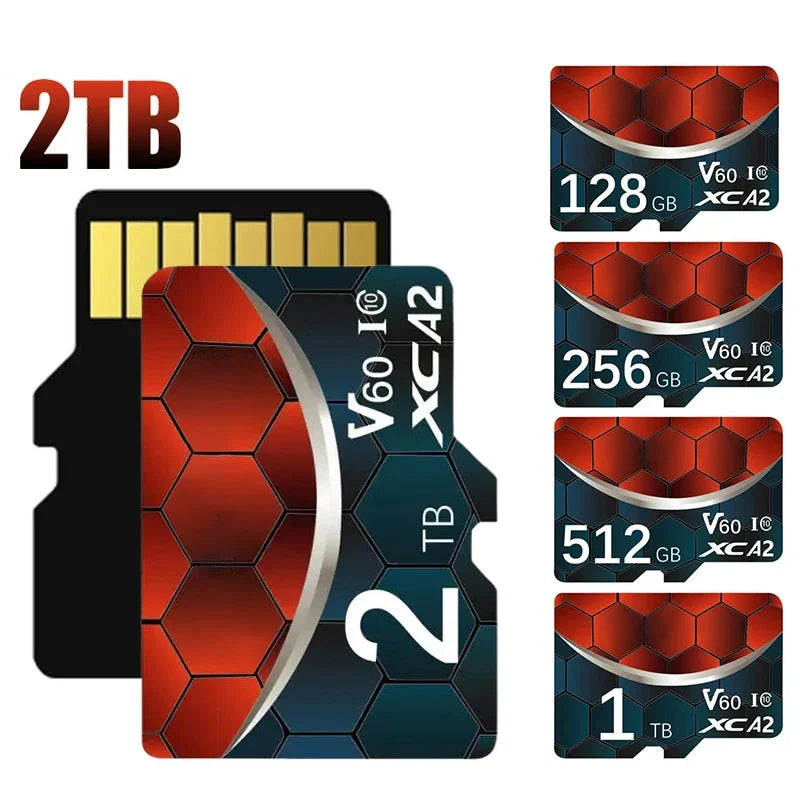 High Speed Expansion Mobile Phone Memory Card 2TB TF Card 1TB Mini SD Card 512GB TF SD Card 256GB For Nintendo Switch Camera LadyShow.Store