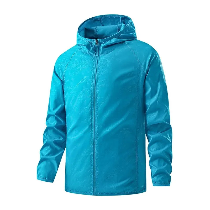 LNGXO Men Women Waterproof Hiking Jackets Sun Protection Windbreaker Camping Climbing Outdoor Rain Coat Unisex Portable Clothes LadyShow.Store