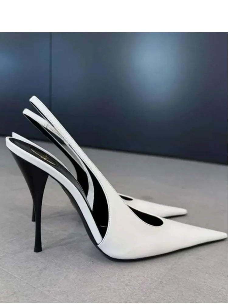2026 Spring/Summer New Pointed Stiletto Sandals Fashionable and Sexy Party Wedding Women's High Heel Sandals LadyShow.Store