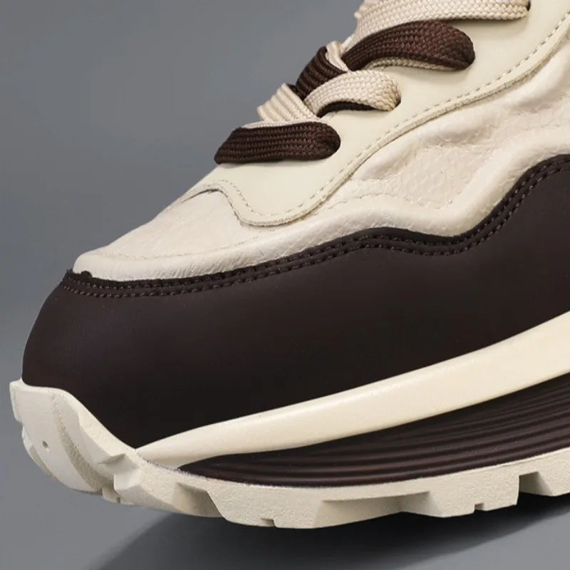 Trend Men Versatile Sneakers 2025 Autumn High Quality Comfortable Platform Sports Running Shoes Outdoor Youth Shoes for Men Plus Pi-Mart