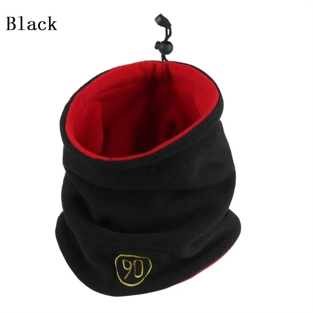 Fashion Winter Camping Warm Fleece Neck Gaiter Ski Tube Scarf Snowboard Face MaskFor Men Women Outdoor Cycling Cold-proof Collar Pi-Mart