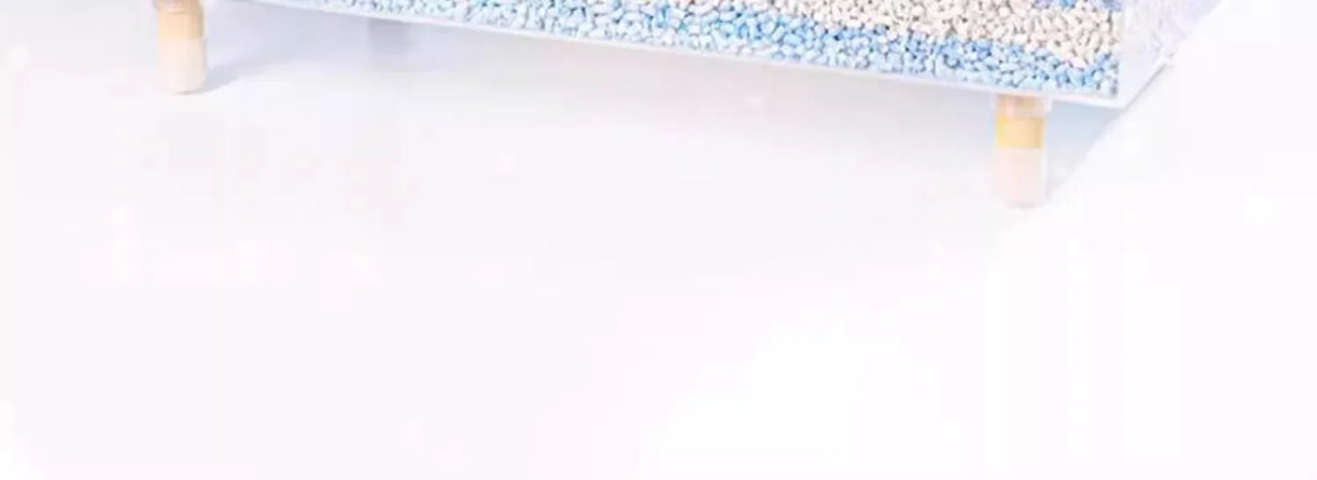 1PC Hamster Cooling Mat Small Glass Marble Summer Heat Dissipation Pad Cold Sleeping Bed Cage Pet Supplies Accessories Pi-Mart
