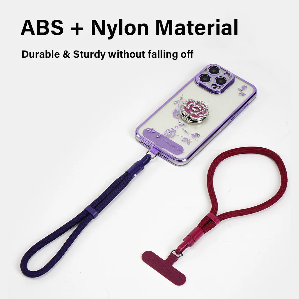Universal Mobile Phone Anti-loss Wrist Strap Adjustable 360° Rotation Phone Self-locking Lanyard for iPhone 17 16 15 Pro Samsung Pi-Mart