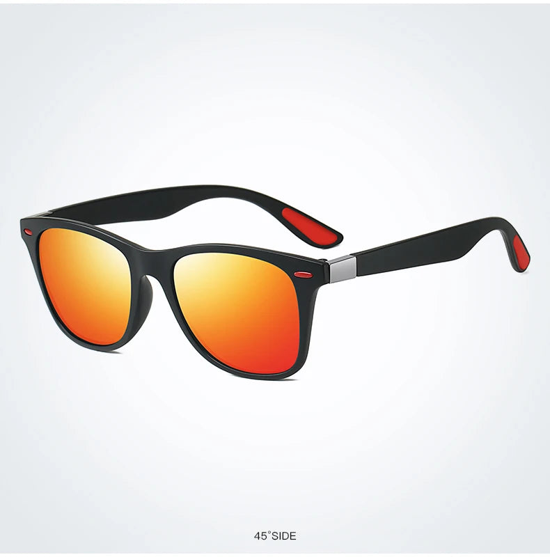 1-2-3PCS Fashion Vintage Square Unisex Driving Fishing Sunglasses Men Women Luxury Brand Designer Sun Glasses Anti-Glare Eyewear Pi-Mart