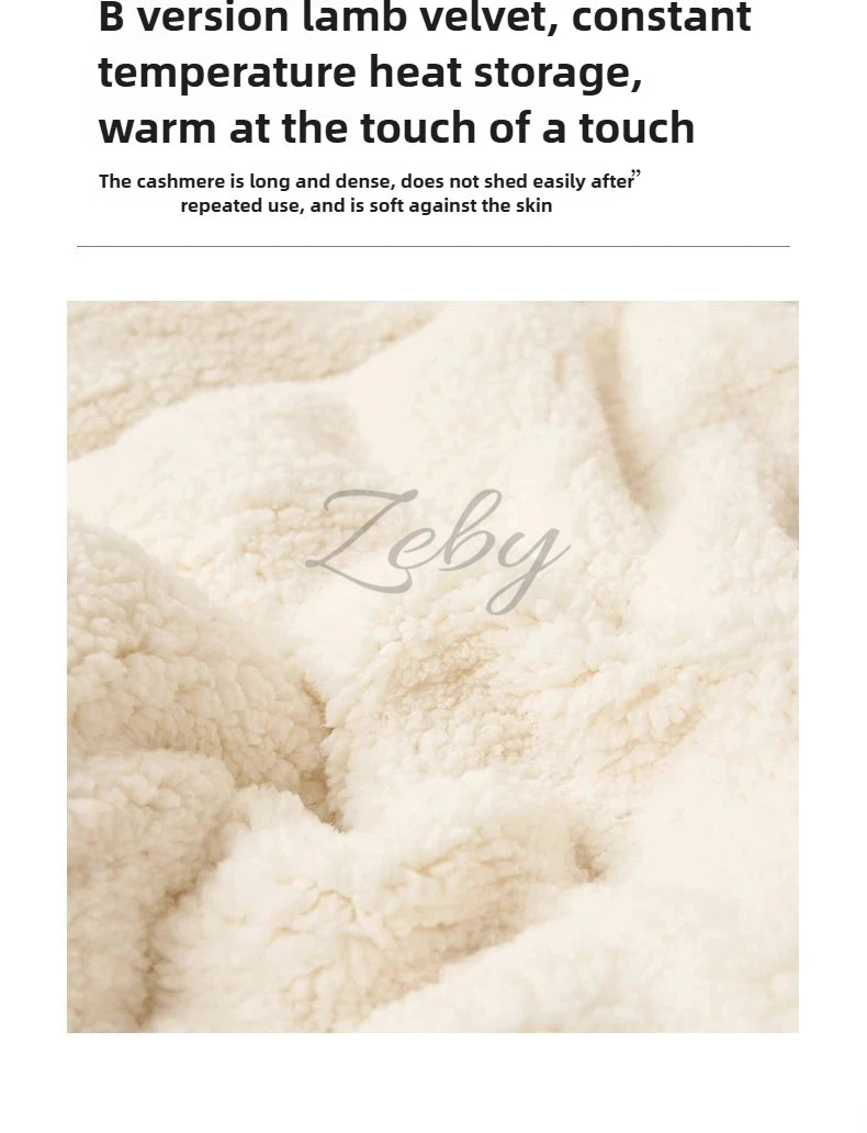 Spring Imitation Lambswool Multi-functional Blanket Queen Blankets for Bed Soft Plush Comfortable Milk Fleece Blanket for Throw Pi-Mart