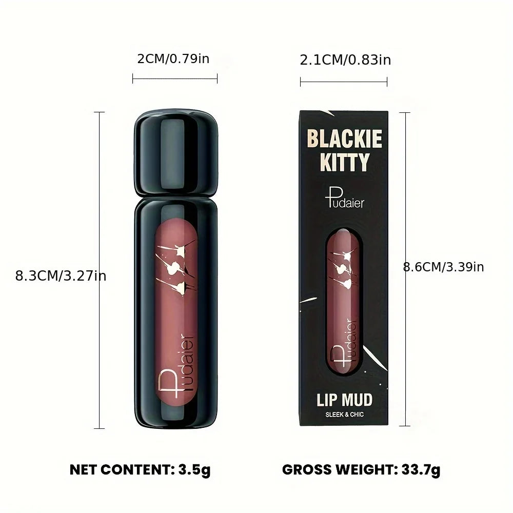 1pc Matte Velvet Lip Gloss, Highly Saturated Liquid Lip Mud, Non-Stick Long Lasting, All Skin Tones Compatible,Mother's Day Gift LadyShow.Store