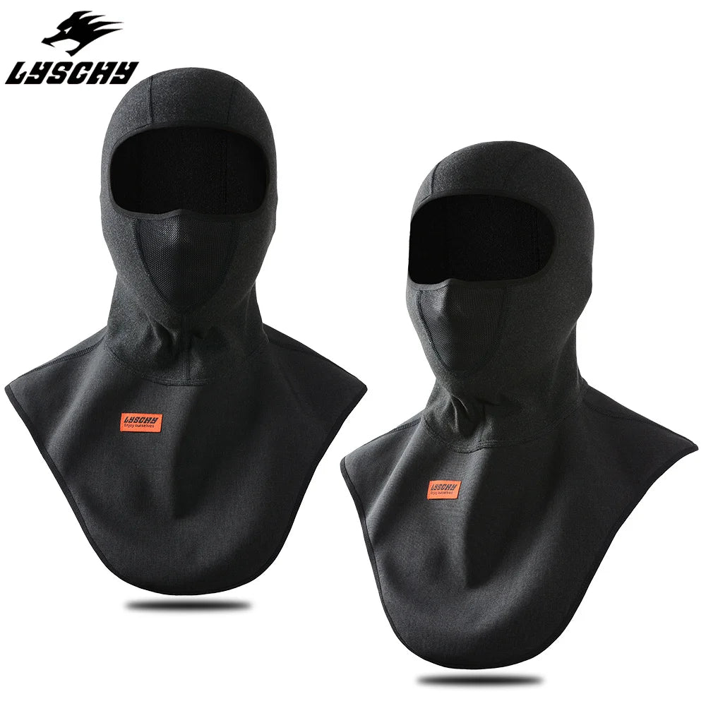 New Winter Motorcycle Mask Fleece Thermal Face Mask Keep Warm Motocross Riding Balaclava Motorbike Windproof Ski Mask Men Women Pi-Mart