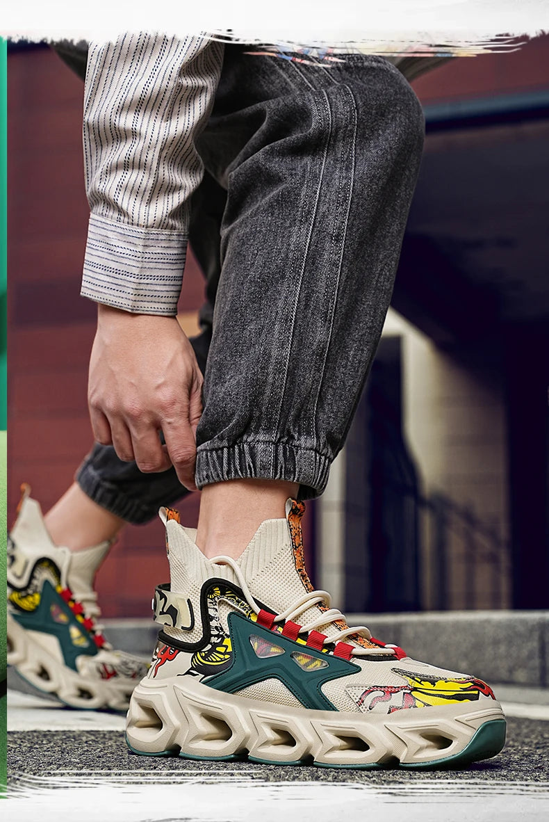 Shoes Men Sneakers Male Casual Mens Shoes Tenis Luxury Shoes Trainer Race Breathable Shoes Fashion Running Shoes for Women Pi-Mart