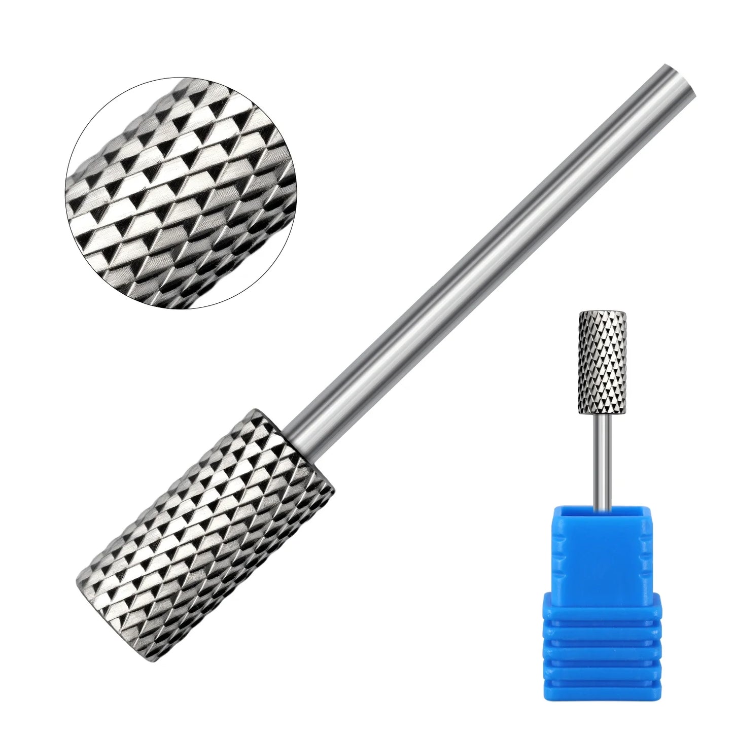 1pcs Tungsten Steel Nail Cuticle Drill Bits Carbide Rotate Electric Ceramic Milling Cutter For Manicure Gel Polish Remover Tri Light Beauty