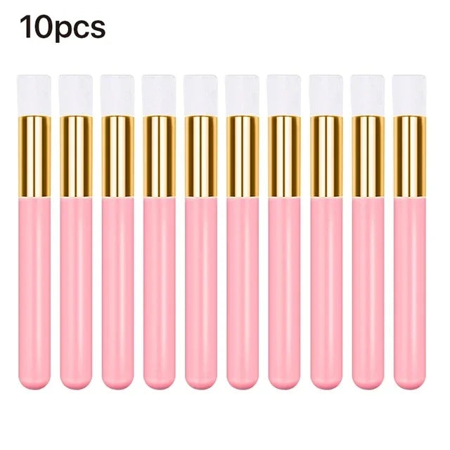 10/20/50pcs Eyelash Cleaning Brush Lash Shampoo Brush for Eyelash Extensions Peel Off Nose Pore Blackhead Remover Makeup Tools Tri Light Beauty
