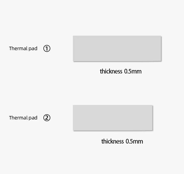 TEUCER M.2 NVMe 2280 SSD Heatsink Dual Copper Tube High Efficiency Radiator with Double-sided SSD Thermal Pad Pi-Mart