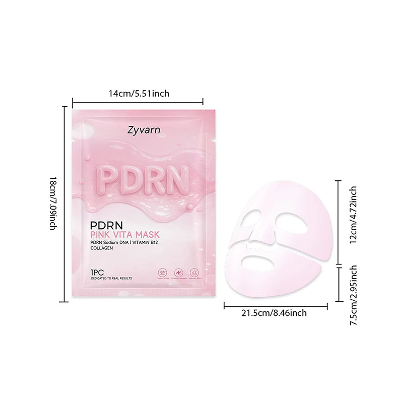 PDRN Pink Skincare Set Salmon Dna Collagen Vita Coating Mask Lift Firm Skin Make Skin Glow Moisturizing Nourishing Skincare Set Pi-Mart
