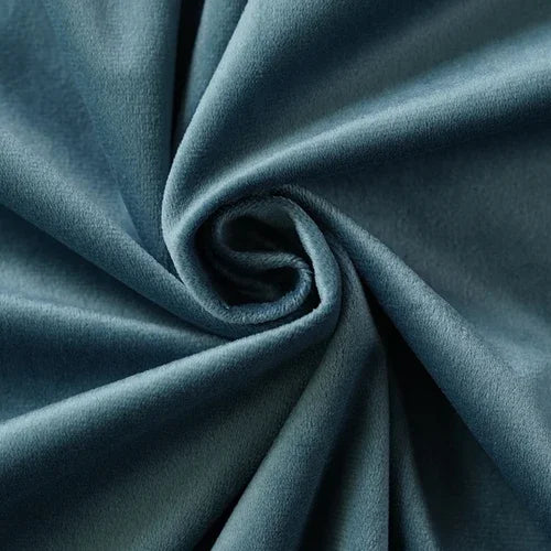 Velvet Fabric By The Meter for Tablecloth Diy Sofa Covers Curtains Sewing Thickened Soft Cloth Plain Black White Winter Textile Pi-Mart