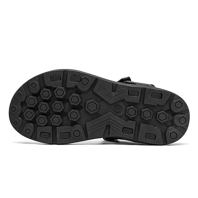Summer Men Sandals Fashion Leisure Beach Holiday Sandals for Mens Lightweight Shoes New Outdoor Comfortable Casual Sandals Pi-Mart